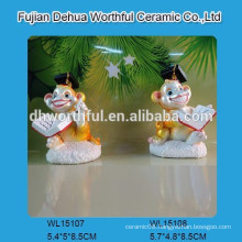 Wholesale monkey series christmas decoration with book design